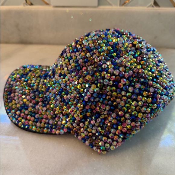 Multicolor Rhinestone Cap - Picture 2 of 2